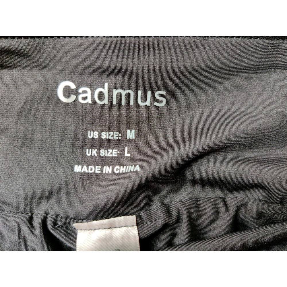 CADMUS 2 in 1 Sport Workout Women's Gym Running Tennis Athletic-Skort Black Sz M - Picture 3 of 5